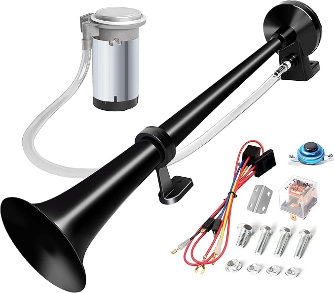 Air Train Horn Kit for Truck Car with Air